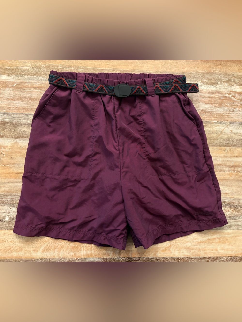 Performance‎ Cycling Wear Bike Shorts Large Purple Padded Chamois Shell Y2K